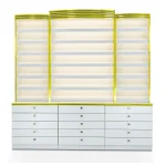 Polish Rack with Storage and LED Spotlight 87" – Royal Model - Image 5