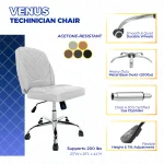 COMBO 5-PIECE SET – Free Gifts | Ethan Pedicure Chair Set, Venus LED Nail Table, Venus Technician & Customer Chairs - Image 8