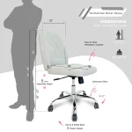 COMBO 5-PIECE – Free Shipping + Gifts | Dolphin Pedicure Chair LED (Grey), Nail Table, Armchair Venus Customer and Tech Chairs - Image 13