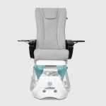COMBO 5-PIECE – Free Shipping + Gifts | Dolphin Pedicure Chair LED (Grey), Nail Table, Armchair Venus Customer and Tech Chairs - Image 2
