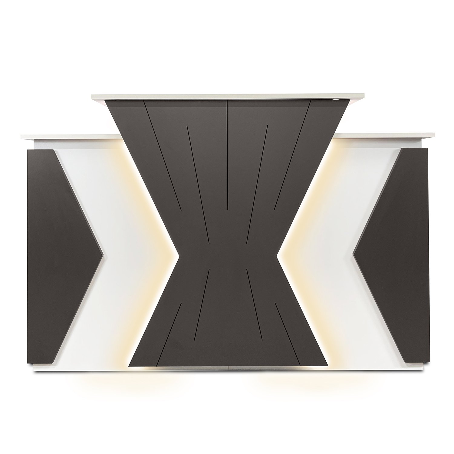 REC.6343.B-2.jpg DIAMOND Reception Counter 63 inch (Espresso) - Image 1