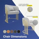 Venus Nail Table with Technician & Customer Troy Chair Set (3-Piece) - Image 8