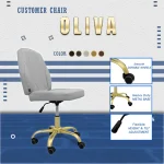 Oliva Chair Set – Nail Technician and Customer Chairs - Image 5
