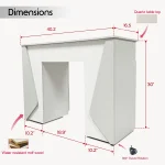 Mesmer Nail Table – 3D Timeless Design Manicure Table - Image 6