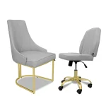Oliva Chair Set – Nail Technician and Customer Chairs - Image 9