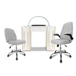 Royal Nail Table with Technician & Customer Venus Chair Set (3-Piece) - Image 11