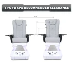 COMBO 5-PIECE SET – Free Gifts | Ethan Pedicure Chair Set, Venus LED Nail Table, Venus Technician & Customer Chairs - Image 12
