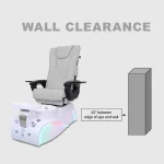 COMBO 5-PIECE SET – Free Gifts | Sophia Pedicure Chair – Mesmer Nail Table, Armchair Venus Technician & Customer Chairs - Image 8